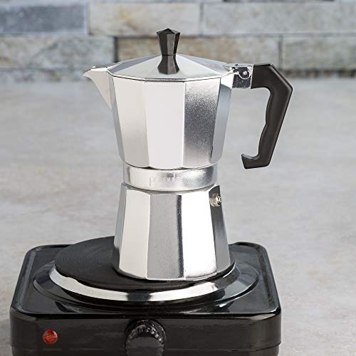 Primula Classic Stovetop Espresso and Coffee Maker, Moka Pot for Itali –  J'ouvert Coffee