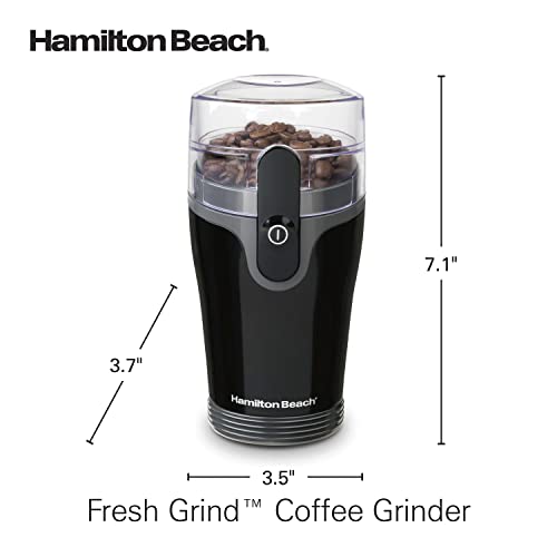 Hamilton Beach 5 oz Custom Grind Coffee Grinder, Black - NEW
